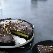 Avocado and Dark Chocolate Tart